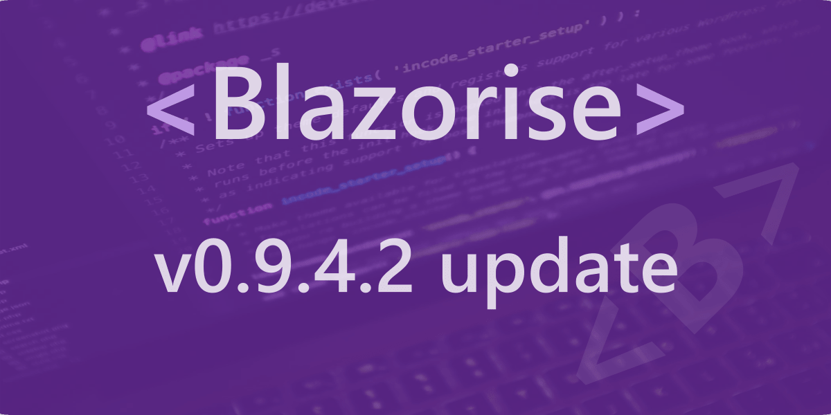 Blazorise 0.9.4.2